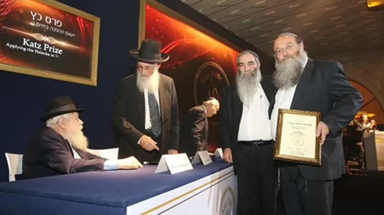 ראשי מכון פועה, שזכו בפרס בשנה שעברה