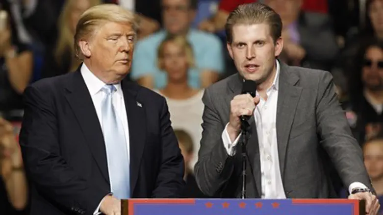 Donald and Eric Trump