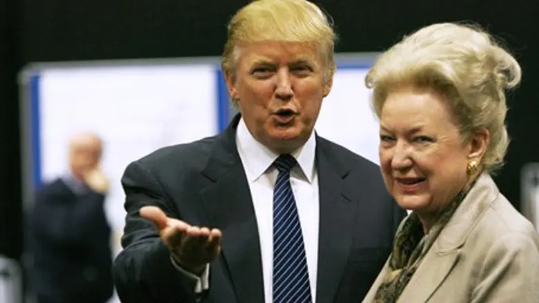 Donald Trump and Maryanne Trump Barry