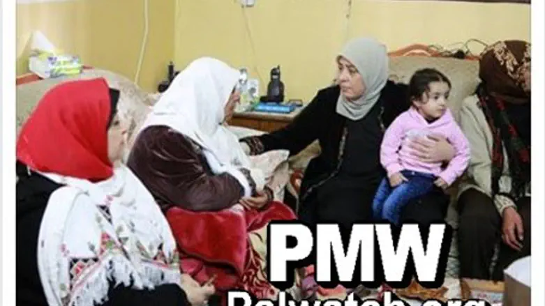 District Governor of Ramallah Laila Ghannam meets with terrorist’s family