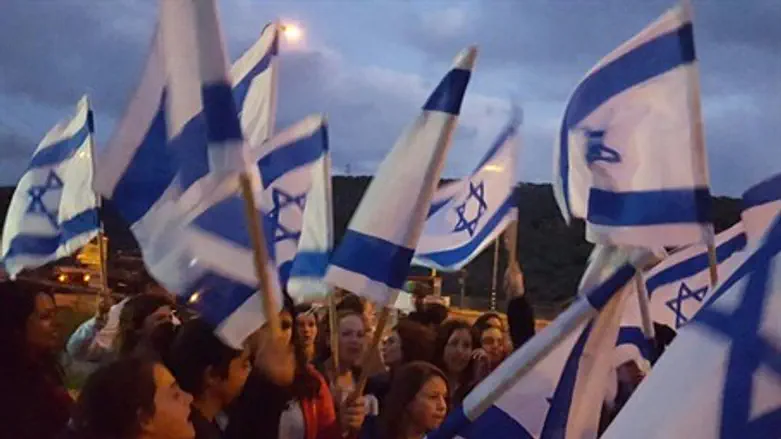 מחאה בשומרון: למנוע את הפיגוע הבא