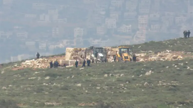 ההרס. הבוקר