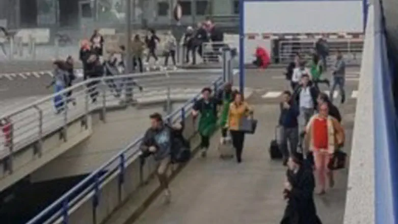 Аэропорт Брюсселя после теракта