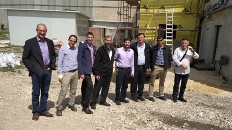 סמוטריץ' וגרינוולד במהלך הביקור