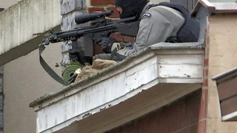Anti-terror operation in Brussels