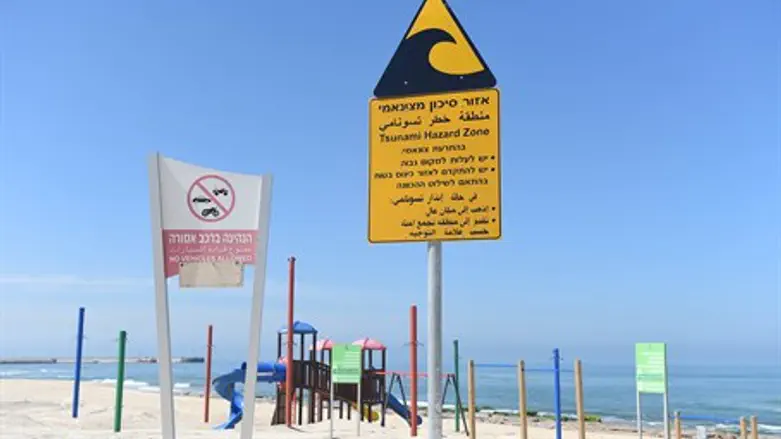 Tsunami warning signs