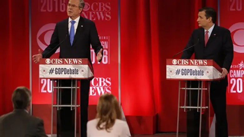 Jeb Bush and Ted Cruz