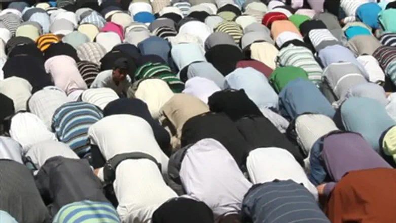 Muslims praying (illustration)