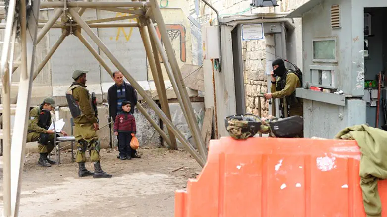 לוחמי צה"ל בחברון. ארכיון