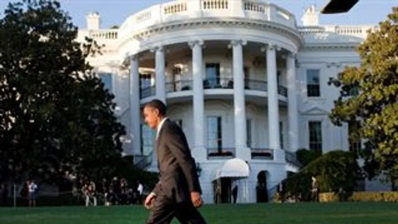 אובמה בבית הלבן