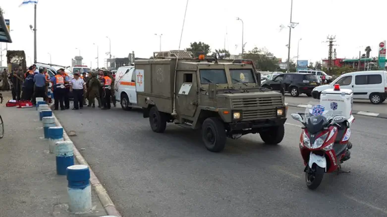 Car ramming attack in Gush Etzion