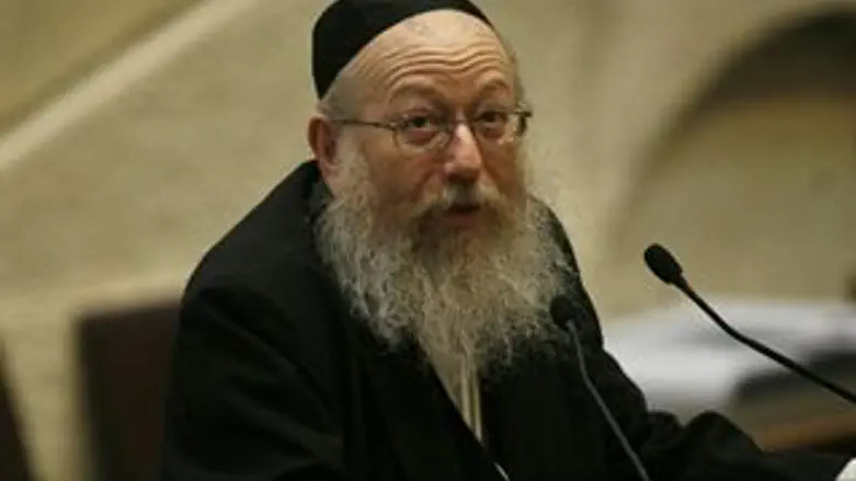 עוול היסטורי. סגן השר ליצמן