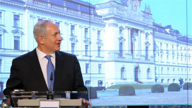 נתניהו בצ'כיה