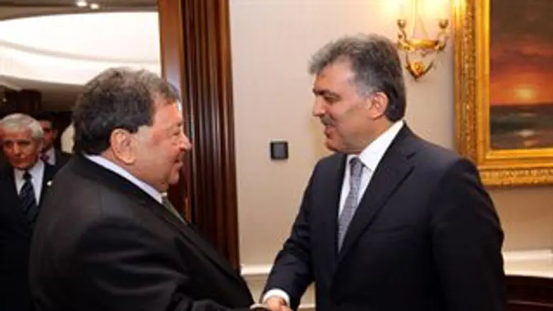 בן אליעזר עם נשיא טורקיה