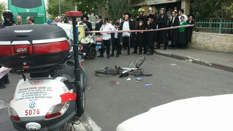 זירת התאונה