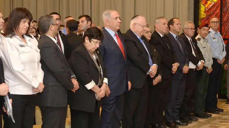 אזכרה לנשיאי וראשי הממשלה שהלכו לעולמם