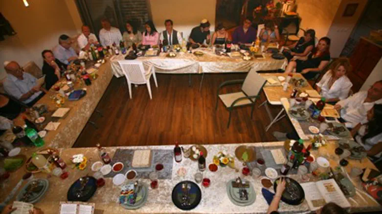 Passover seder (illustrative)