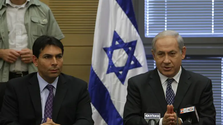 בנימין נתניהו ודני דנון