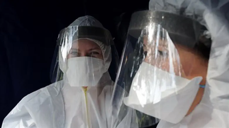 Biological weapons drill (file)