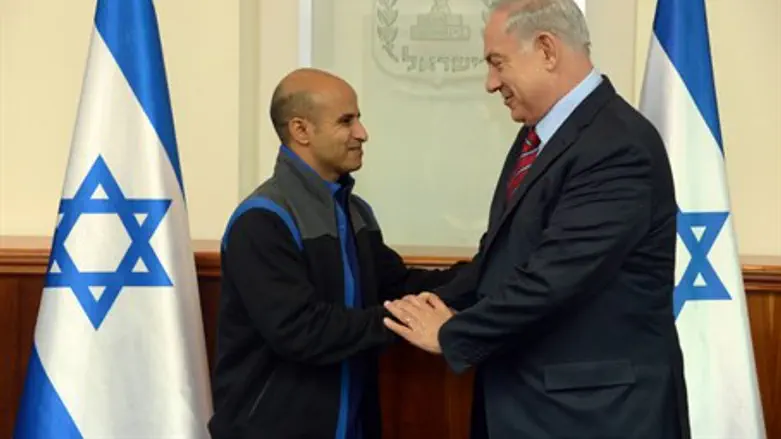 Уда Трабин и Биньямин Нетаньяху