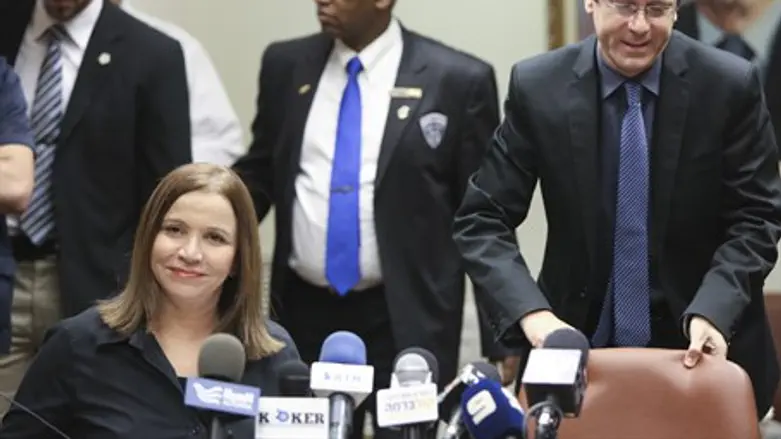 Ицхак Герцог и Шели Яхимович