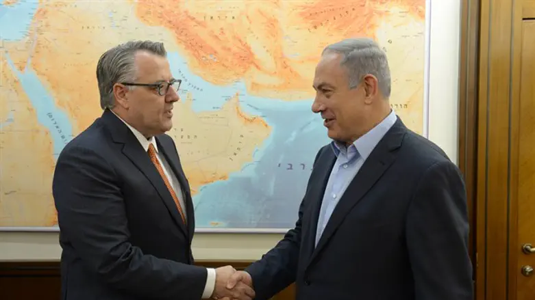 נתניהו ובראון. אמש