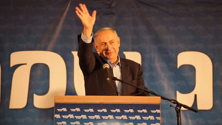 נתניהו בכפר המכביה, הערב