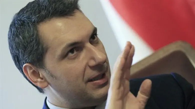 Hungarian minister Janos Lazar