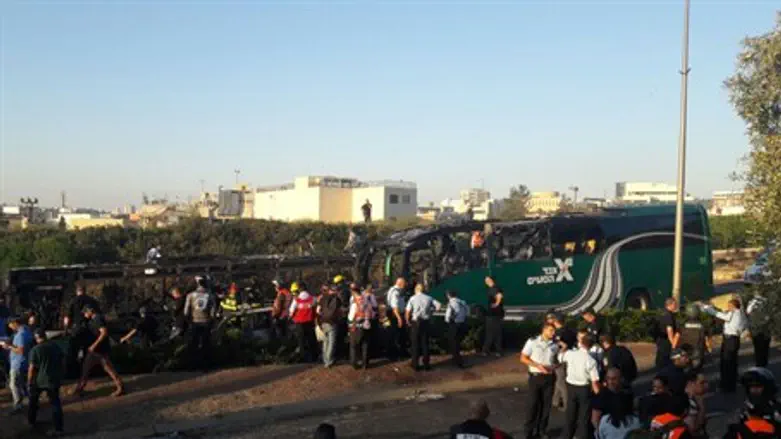 На месте теракта