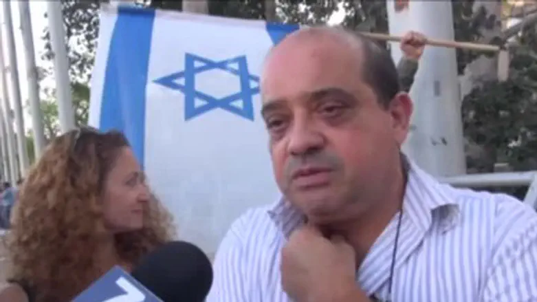 Отец солдата Элиора Азарии 