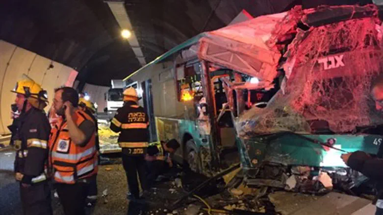 Site of Carmel Tunnels crash