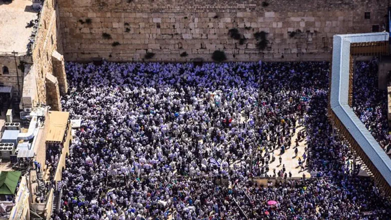 ברכת כהנים בכותל