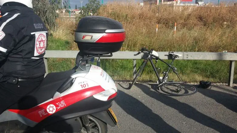 זירת התאונה