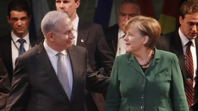 Netanyahu and Merkel