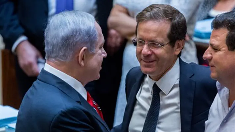 Netanyahu and Herzog