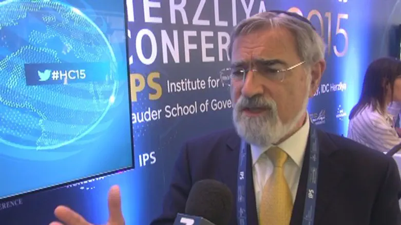 Former UK Chief Rabbi Lord Jonathan Sacks