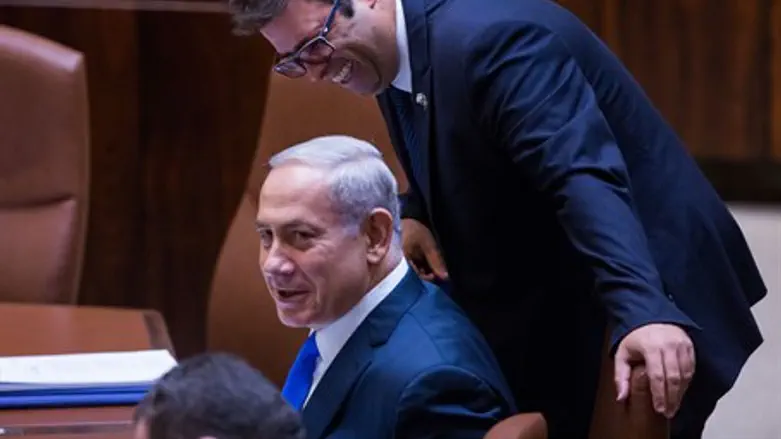 Орен Хазан и Биньямин Нетаньяху