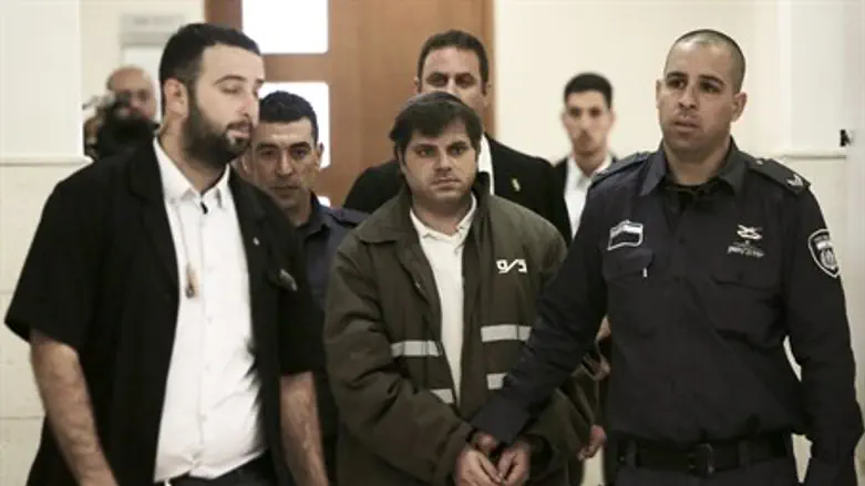 Йосеф Хаим Бен-Давид в зале суда