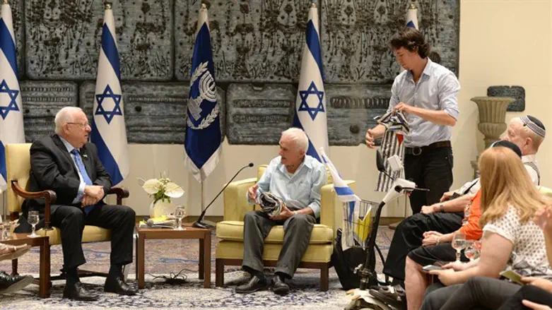 "זיכרון בסלון" בבית הנשיא