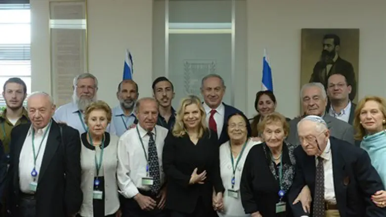 Торжественная встреча в преддверие Йом ха-Шоа