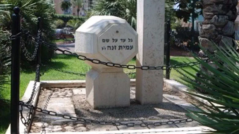 памятник в честь Амита Зейна (עמית זנה ז''ל)