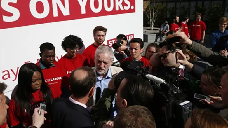 Jeremy Corbyn at London Mayoral elections campaign