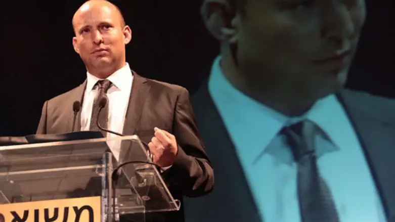 השר בנט, בטקס הערב