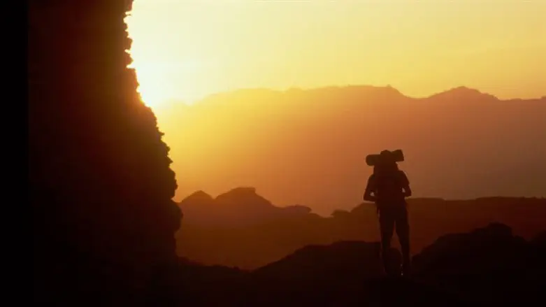 ישראלים מטיילים בירדן. ארכיון