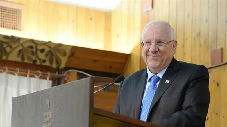 ריבלין בכנס. היום