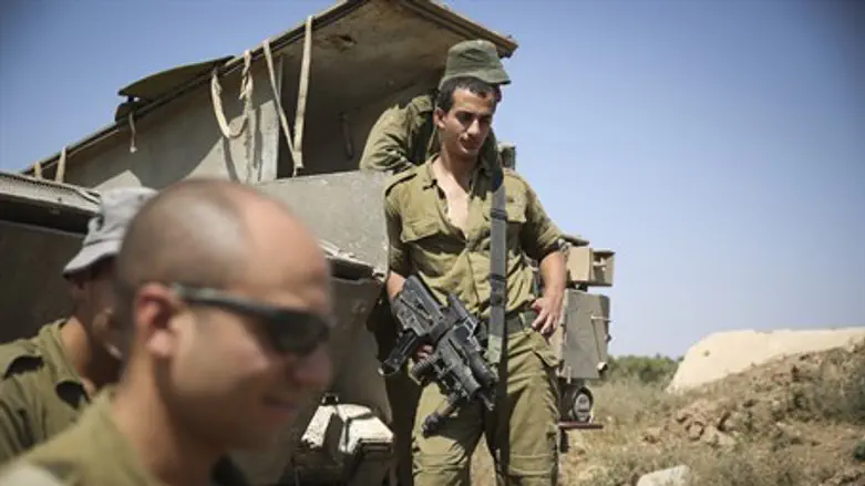 IDF soldiers in Operation Protective Edge (illustration)