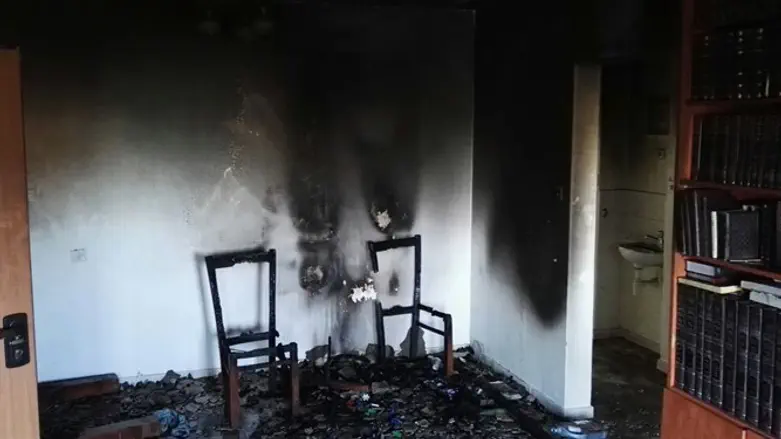 שריפה בבניין בבית שמש