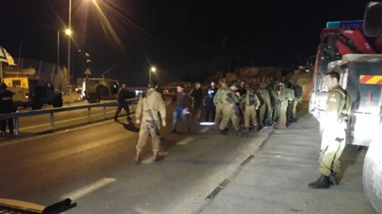 Site of attack near Hizme