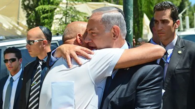Биньямин Нетаньяху и Рахамим Коэн