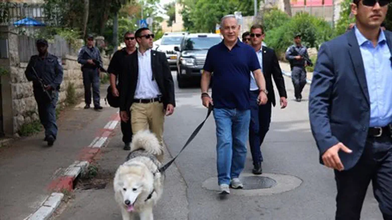 Биньямин Нетаньяху с Кайей